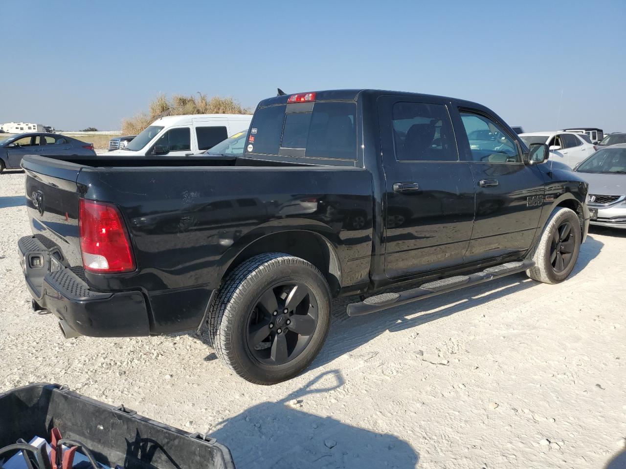 2018 RAM 1500 VIN 1C6RR6LT9JS225701 Copart auction photo, hail damage thumbnail 3