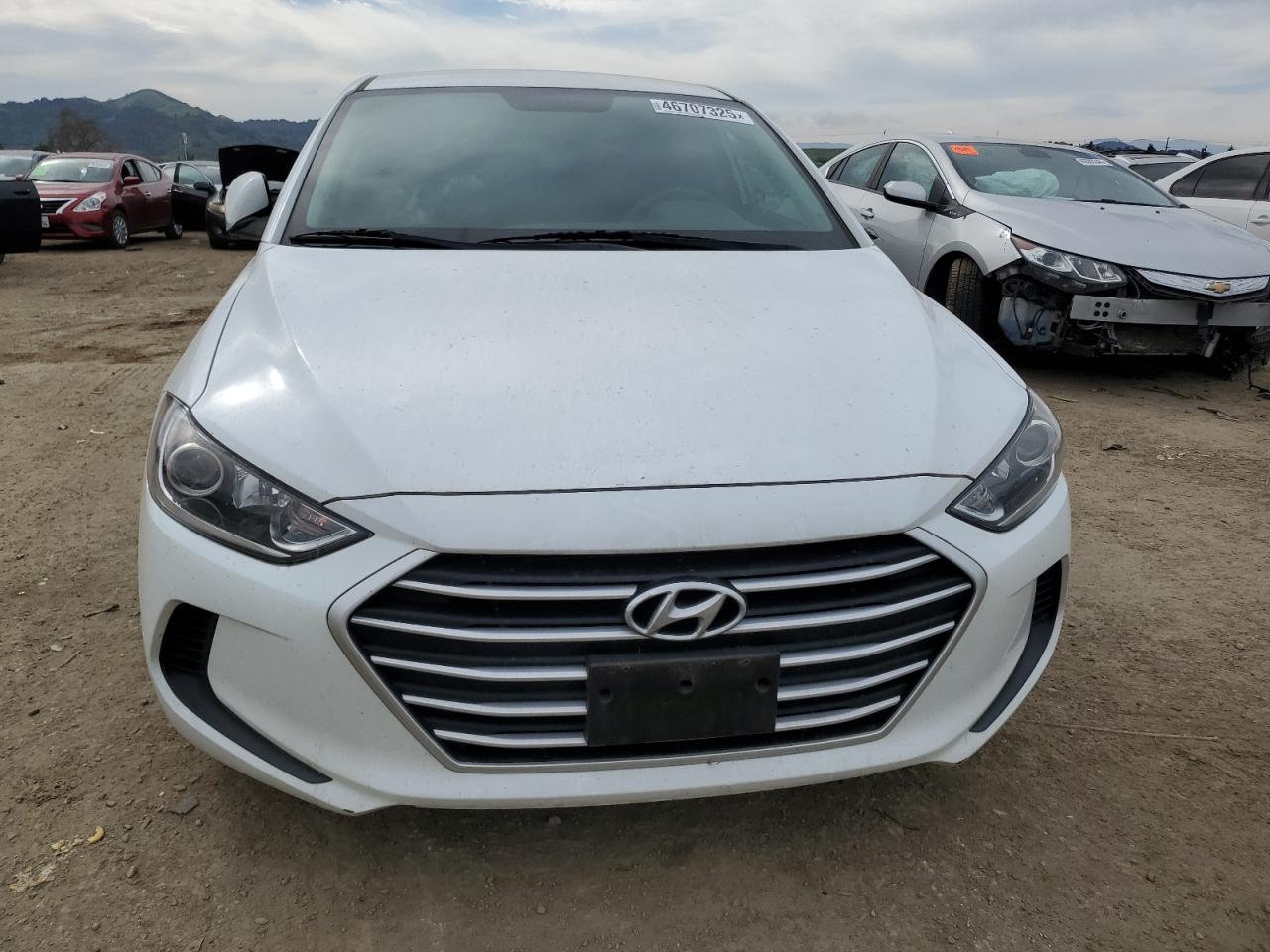 2018 Hyundai Elantra VIN 5NPD74LF5JH355772 Copart auction photo, rear end damage thumbnail 5