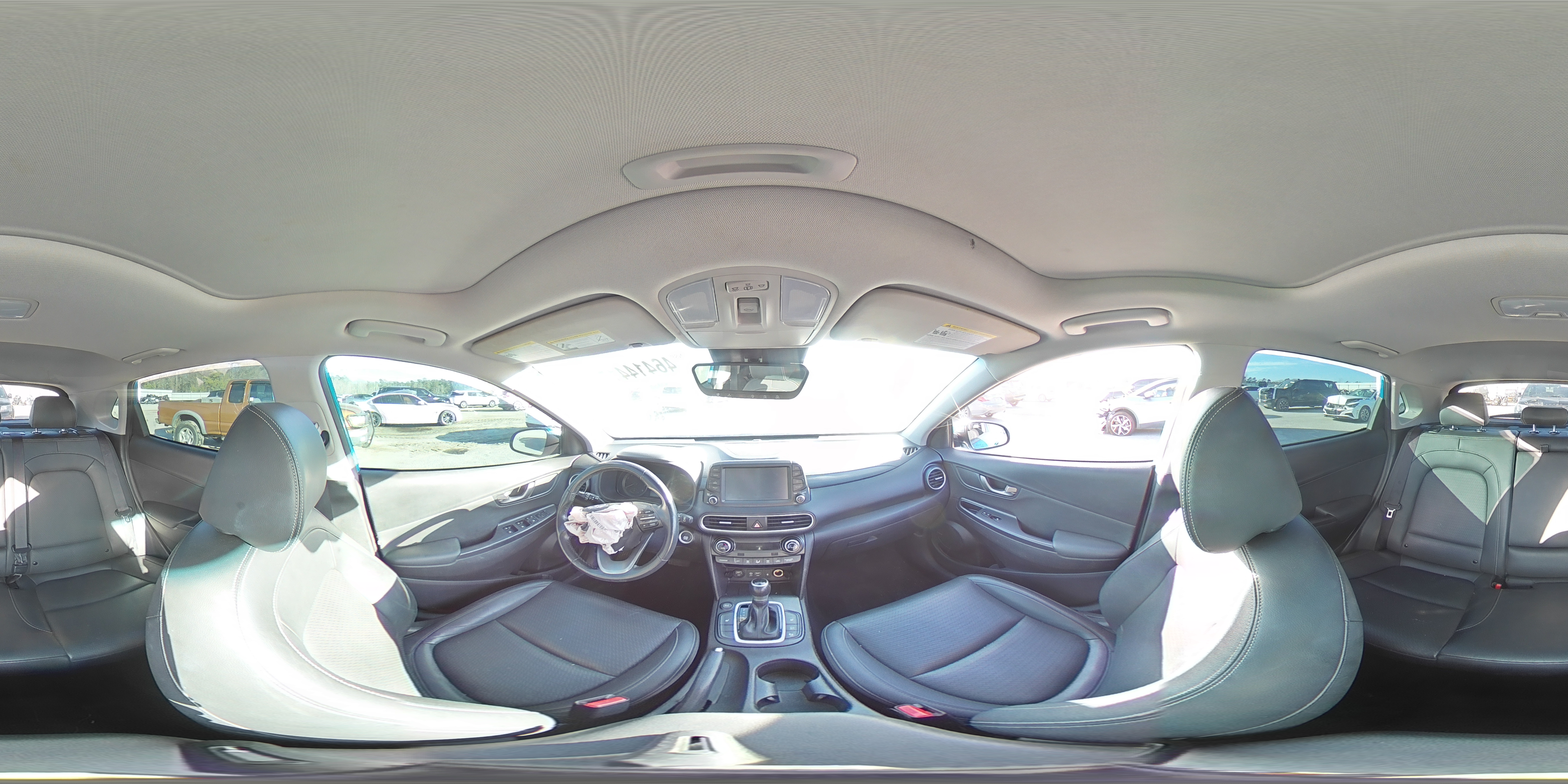 2019 Hyundai Kona VIN KM8K53A56KU274039 Copart auction photo, front end damage thumbnail 13