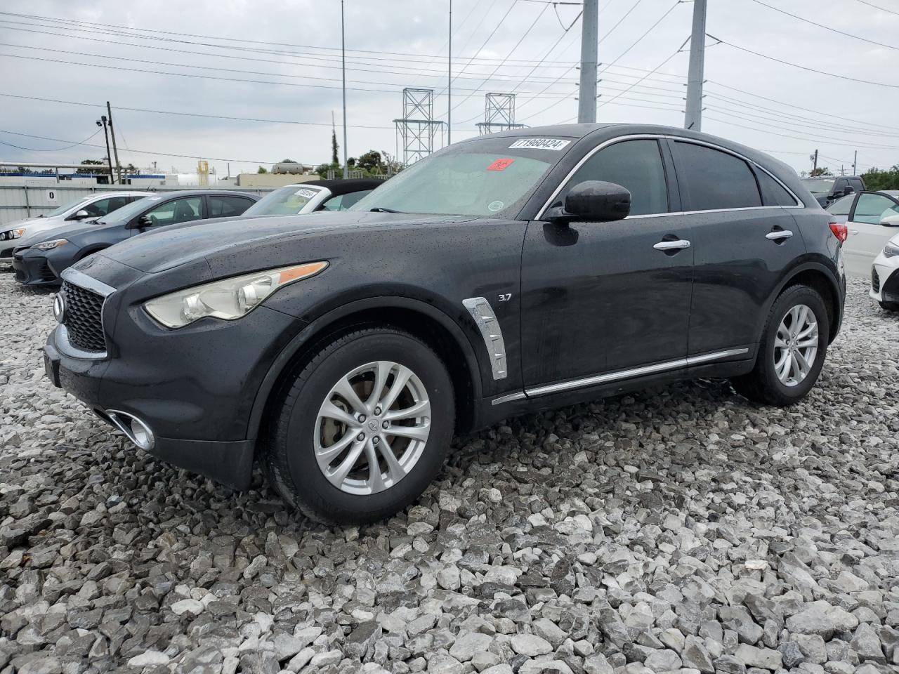 2017 Infiniti QX70 VIN JN8CS1MU1HM141176