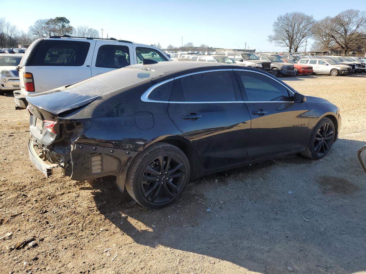 2022 Chevrolet Malibu VIN 1G1ZD5ST5NF184283 Copart auction photo, rear end damage thumbnail 3