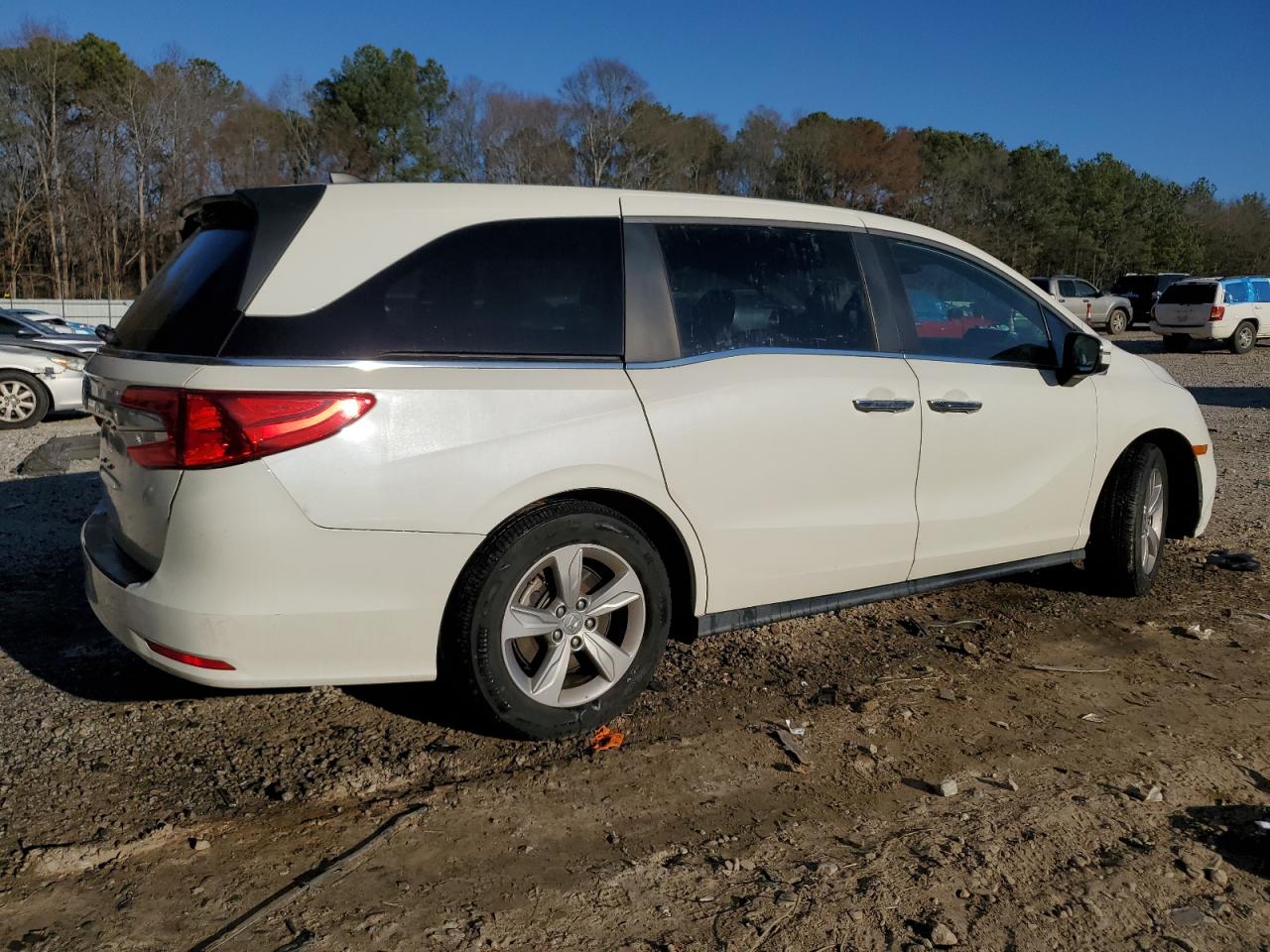 2019 Honda Odyssey VIN 5FNRL6H70KB084425 Copart auction photo, front end damage thumbnail 3