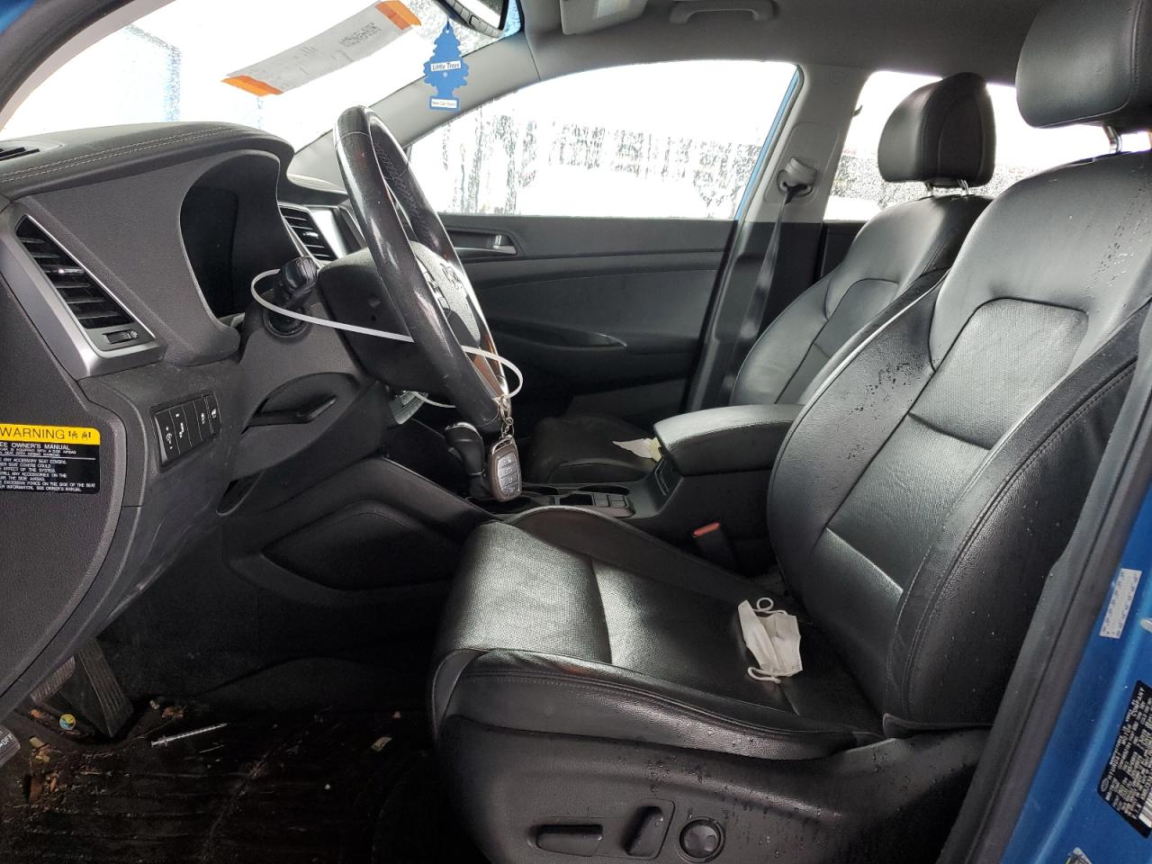 2016 Hyundai Tucson VIN KM8J33A27GU211126 Copart auction photo, side damage thumbnail 7