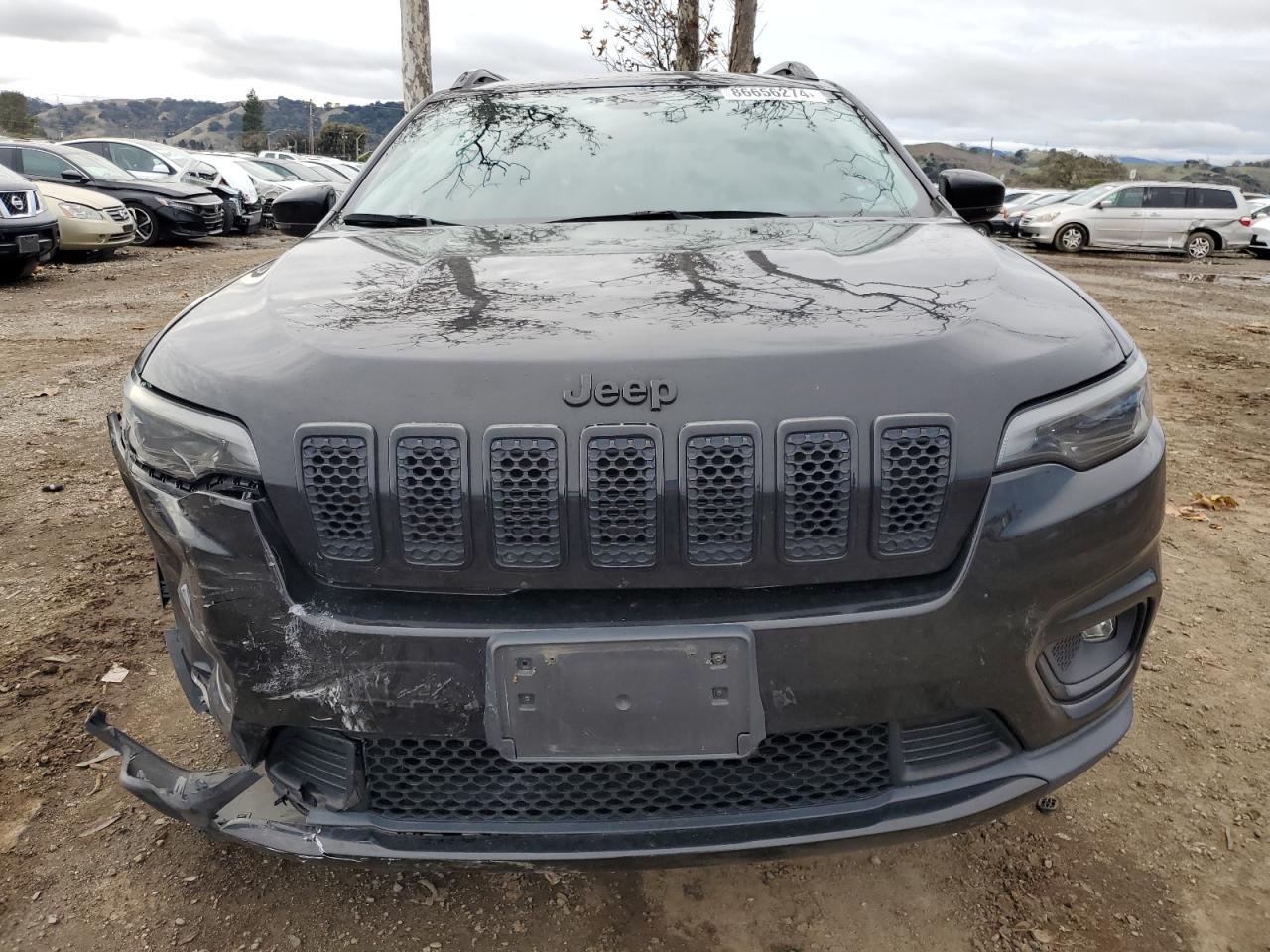 2020 Jeep Grand Cherokee VIN 1C4PJLLB2LD593027 Copart auction photo, all over damage thumbnail 5