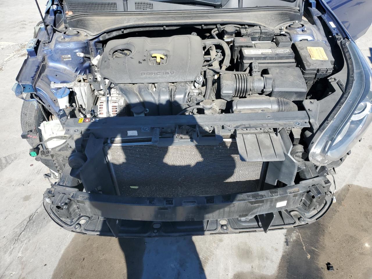 2019 KIA Forte VIN 3KPF24AD6KE010197 Copart auction photo, front end damage thumbnail 11