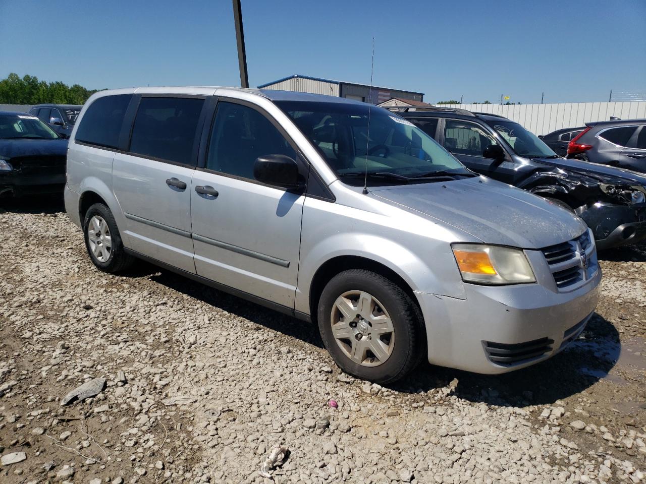 2008 Dodge Caravan VIN 1D8HN44H18B155329 Copart auction photo, rear end / front end damage thumbnail 4
