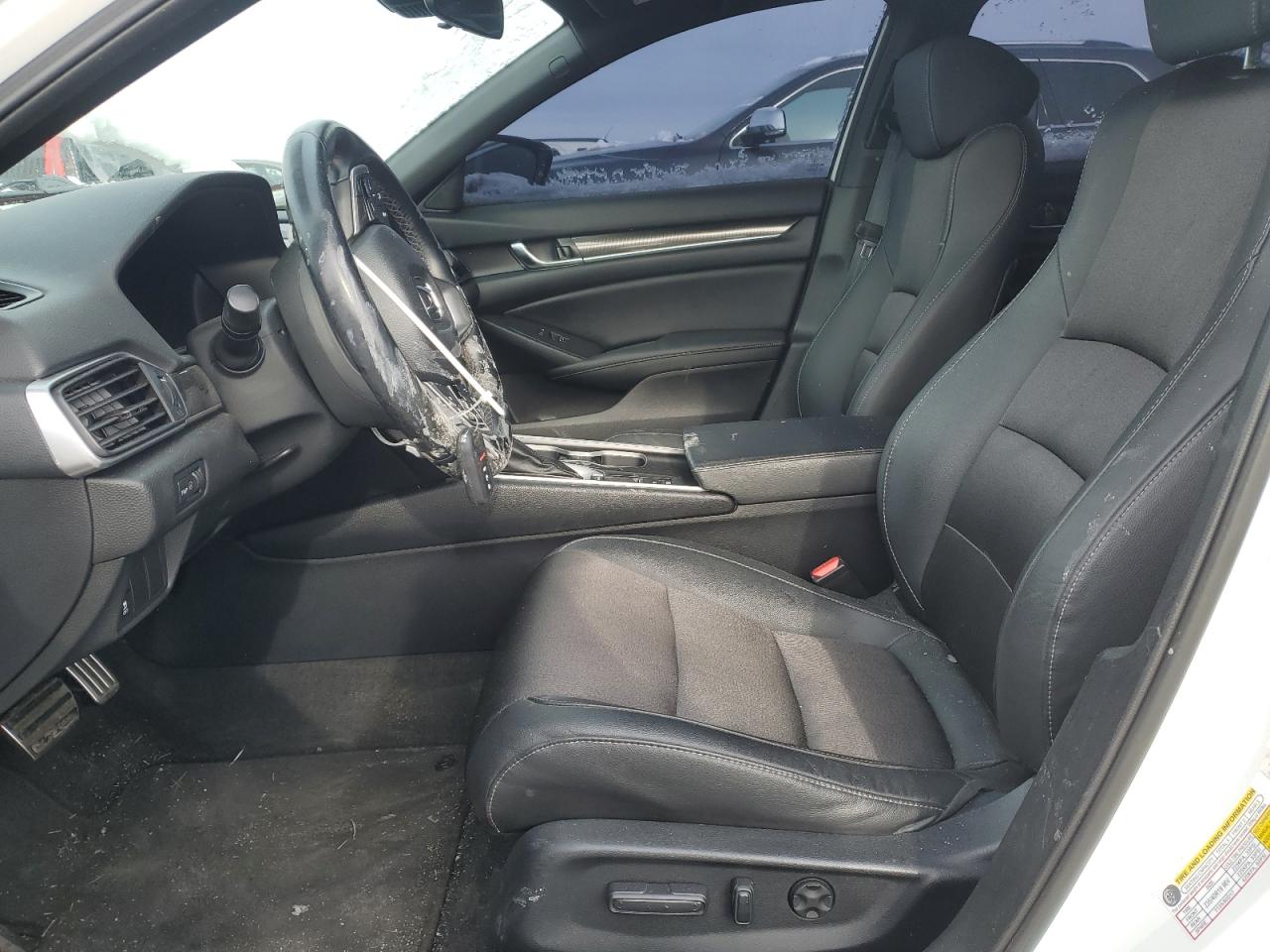 2020 Honda Accord VIN 1HGCV1F35LA018581 Copart auction photo, side / front end damage thumbnail 7