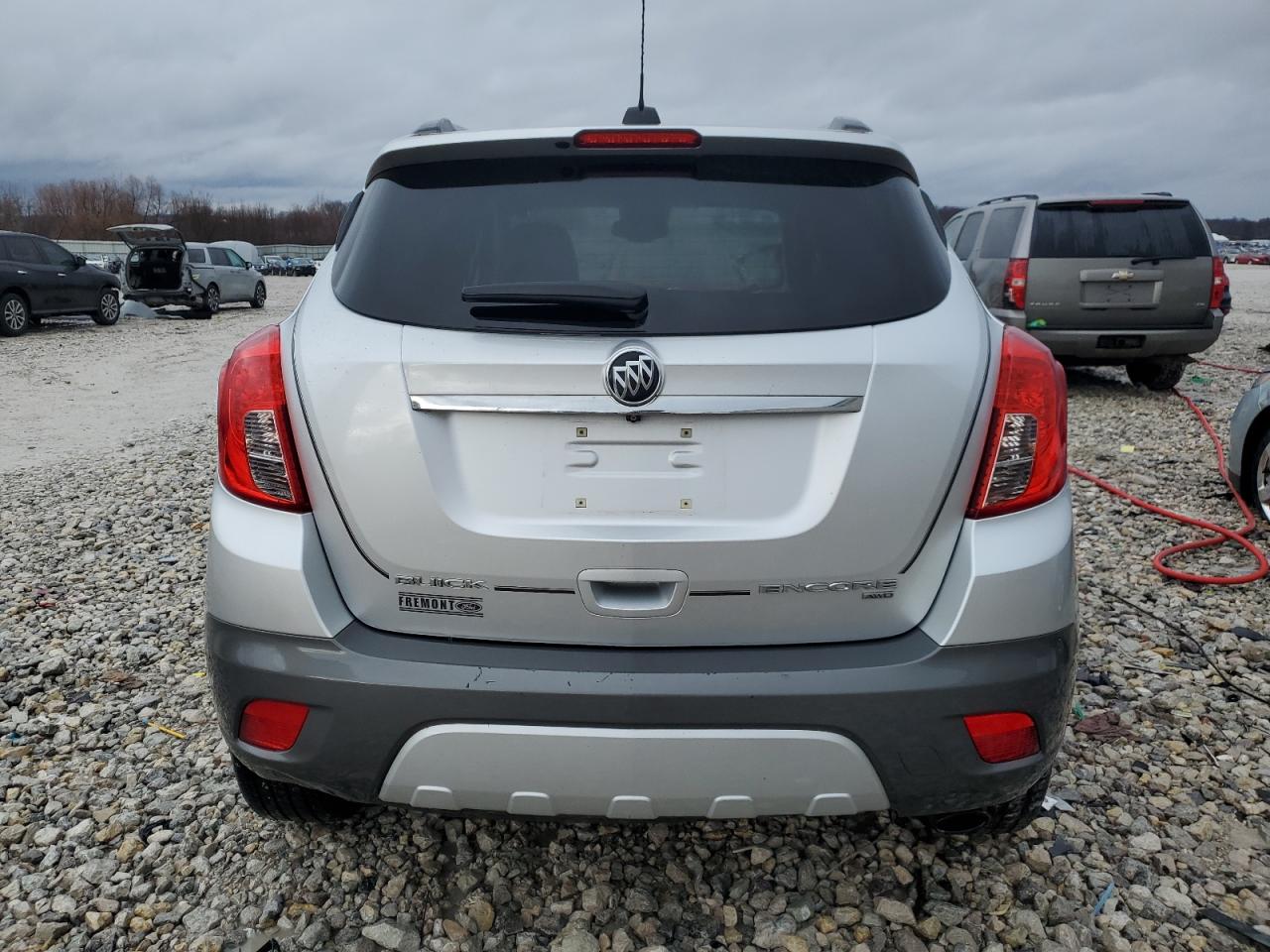 2015 Buick Encore VIN KL4CJFSB4FB043288 Copart auction photo, front end damage thumbnail 6