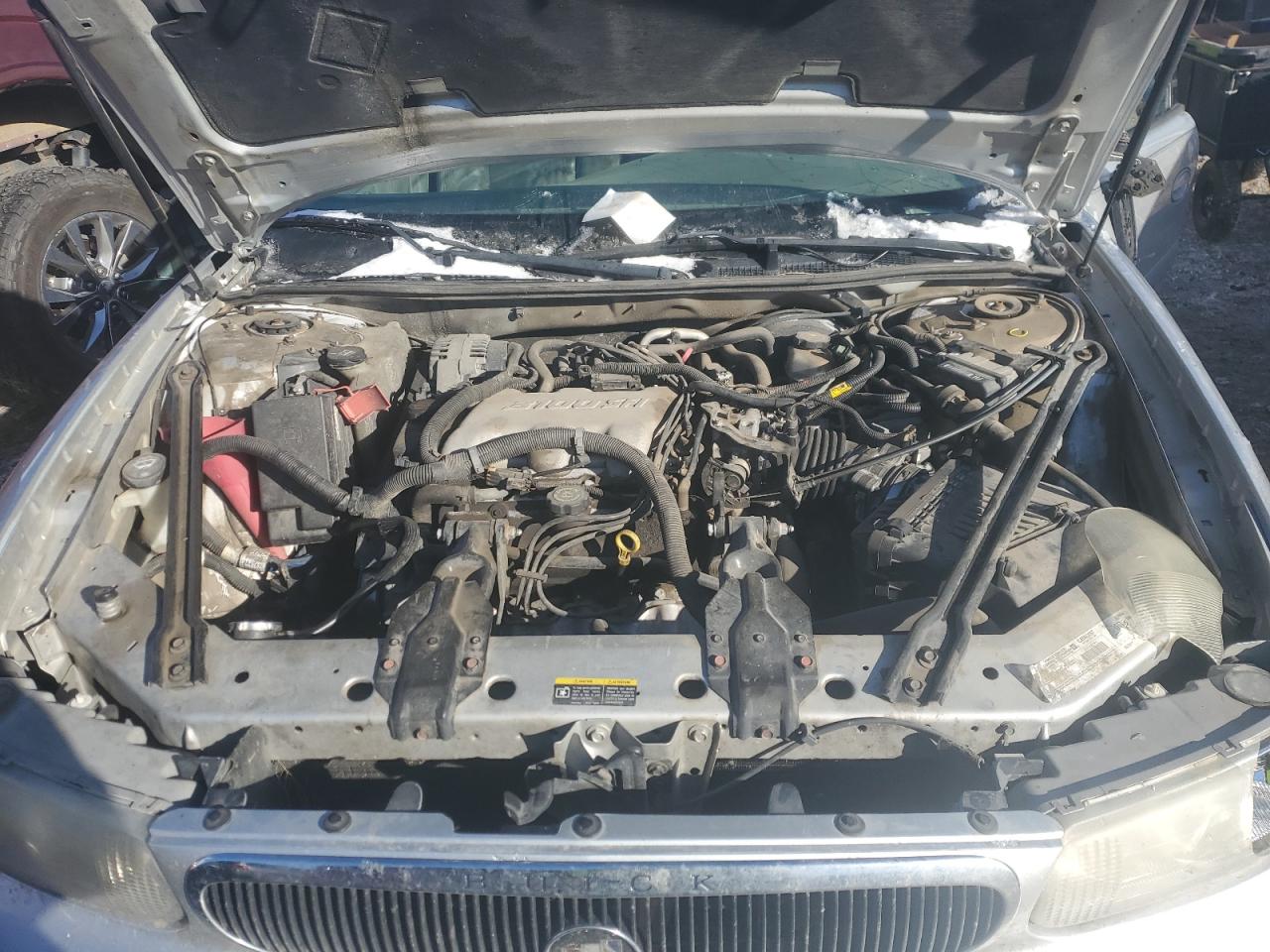 2002 Buick Century VIN 2G4WY55J121122189 Copart auction photo, side / front end damage thumbnail 11