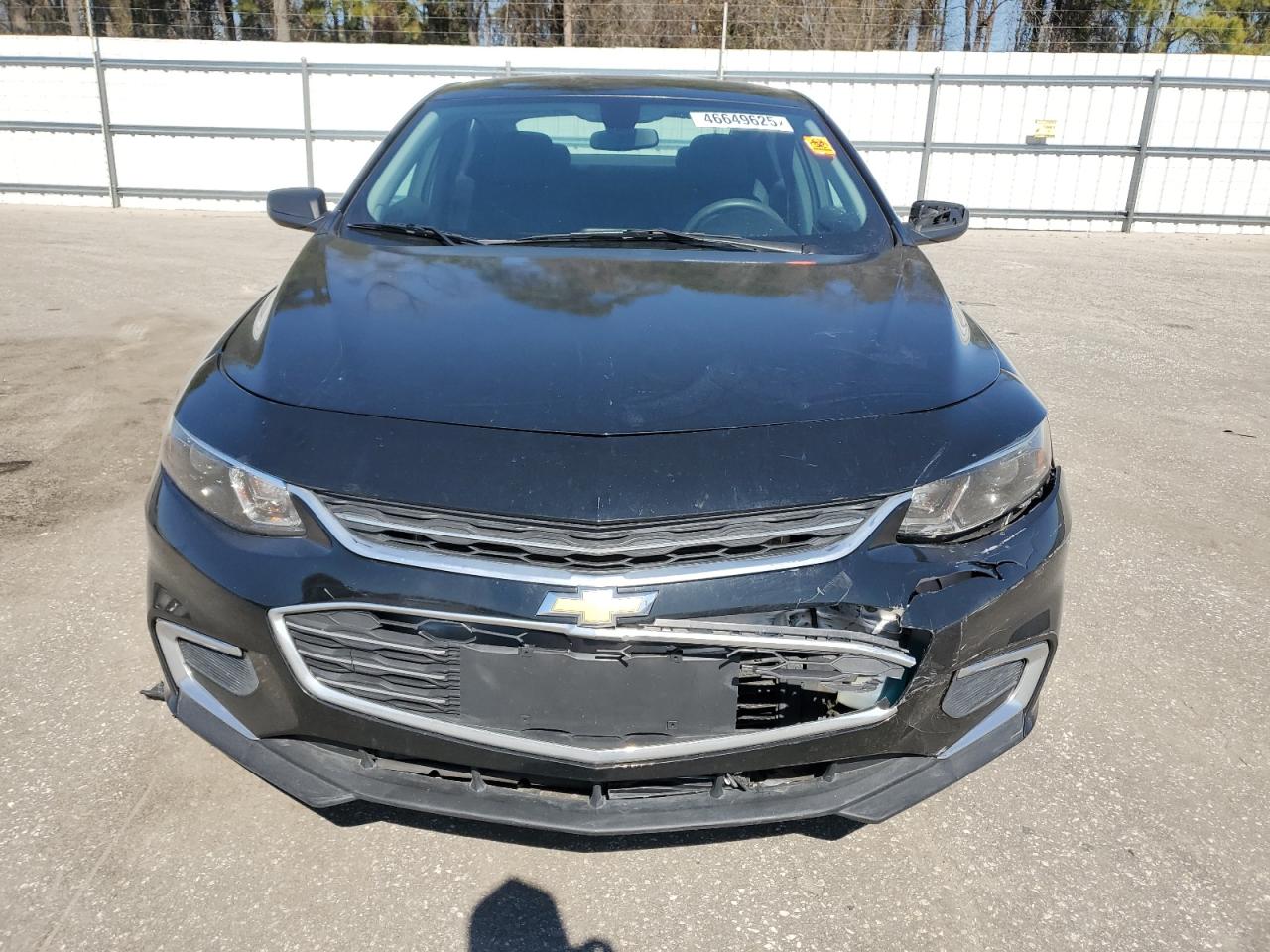 2018 Chevrolet Malibu VIN 1G1ZB5STXJF116884 Copart auction photo, front end / side damage thumbnail 5