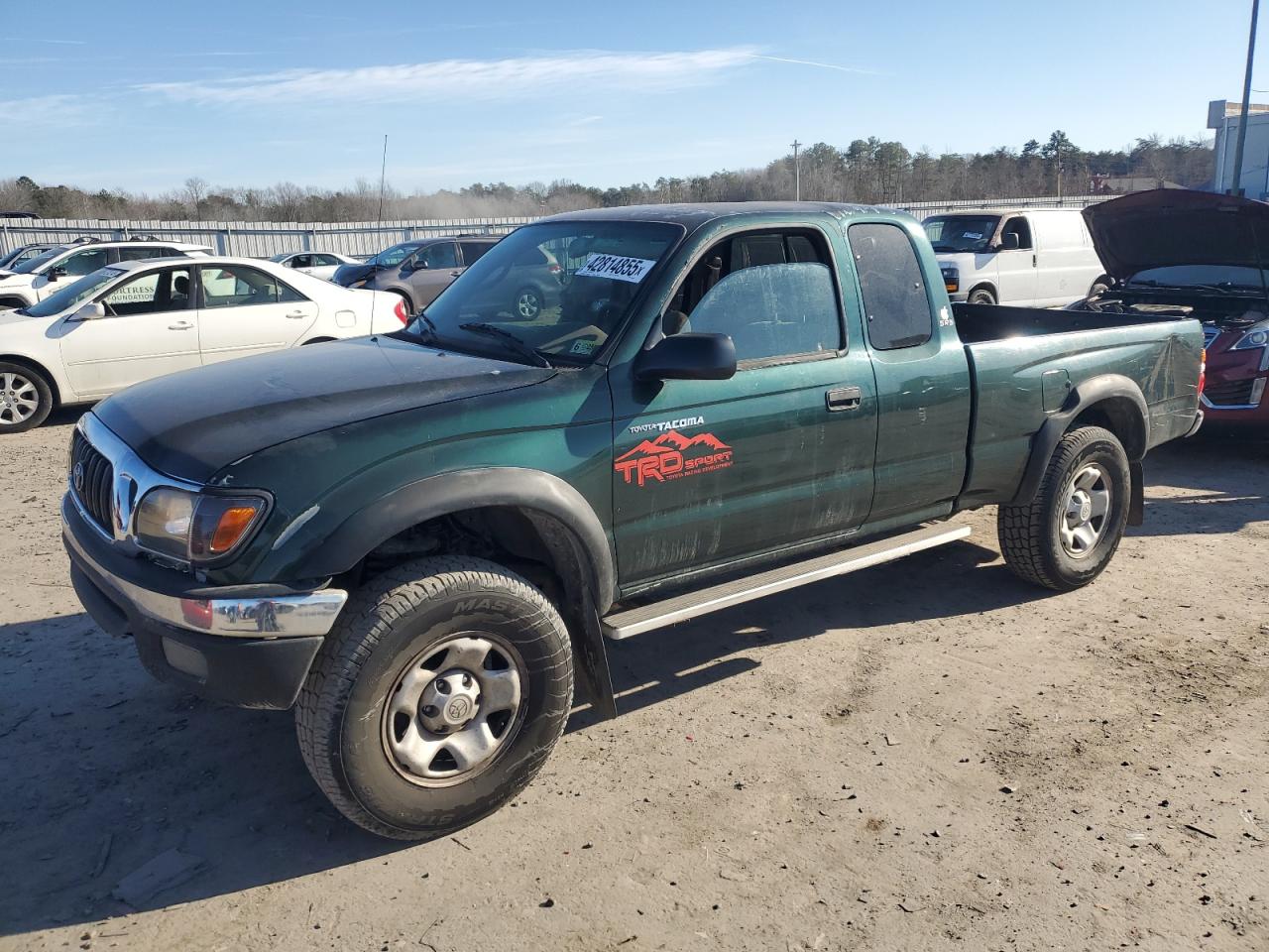 2003 Toyota Tacoma VIN 5TEWM72N63Z299806