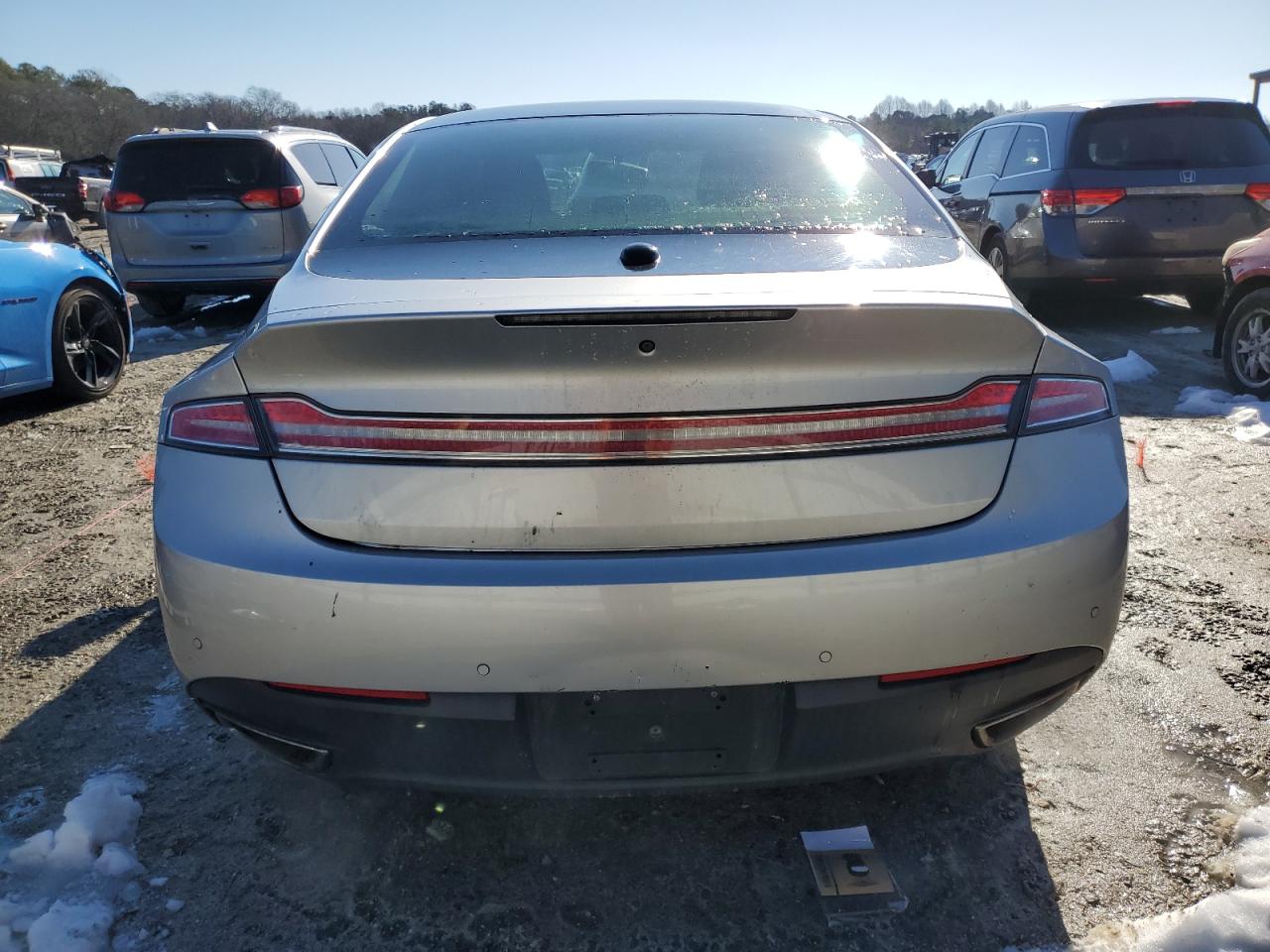 2015 Lincoln MKZ VIN 3LN6L2J98FR601669 Copart auction photo, front end damage thumbnail 6