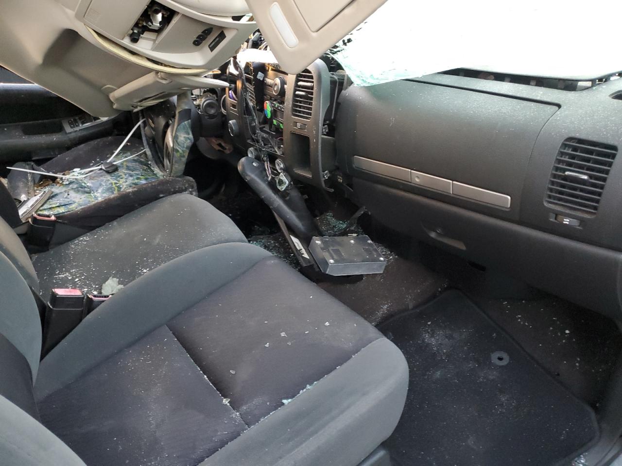 2009 Chevrolet Silverado VIN 1GCEK29079Z205435 Copart auction photo, top/roof damage thumbnail 8