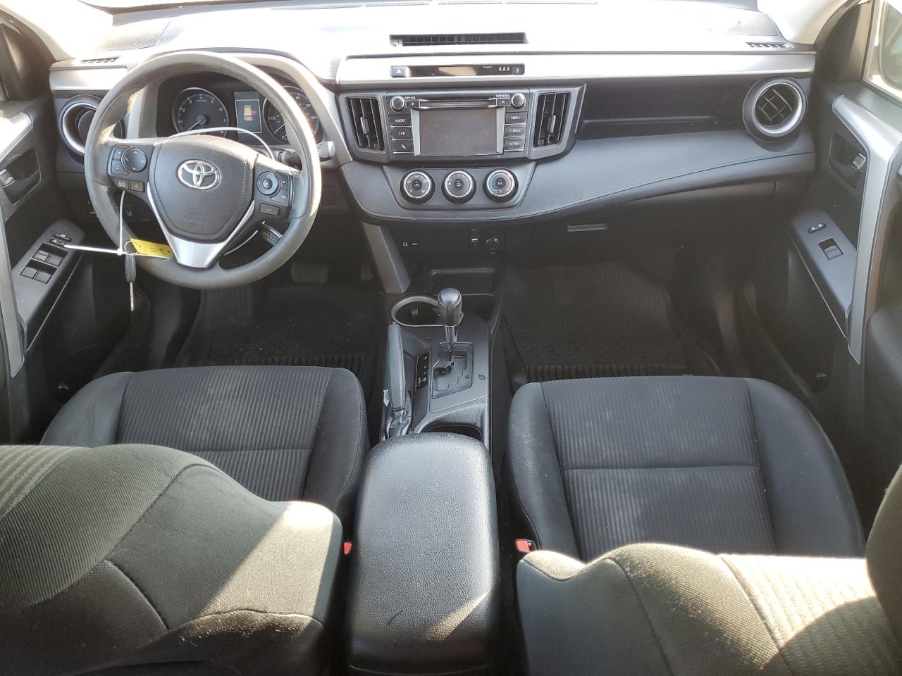 2017 Toyota RAV 4 VIN 2T3BFREV1HW624588 Copart auction photo, front end / side damage thumbnail 8