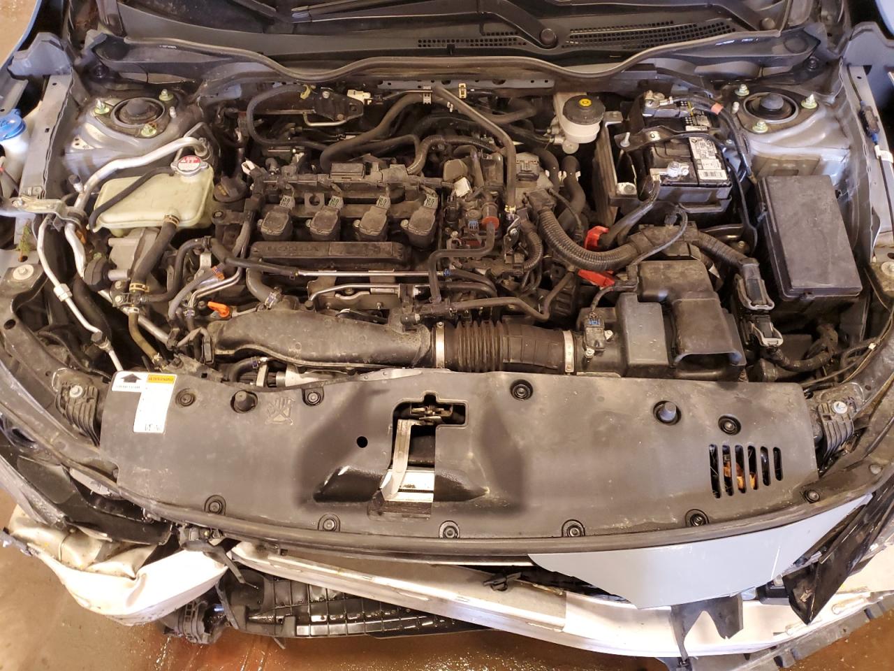 2021 Honda Civic VIN SHHFK7H66MU231643 Copart auction photo, front end / mechanical damage thumbnail 11