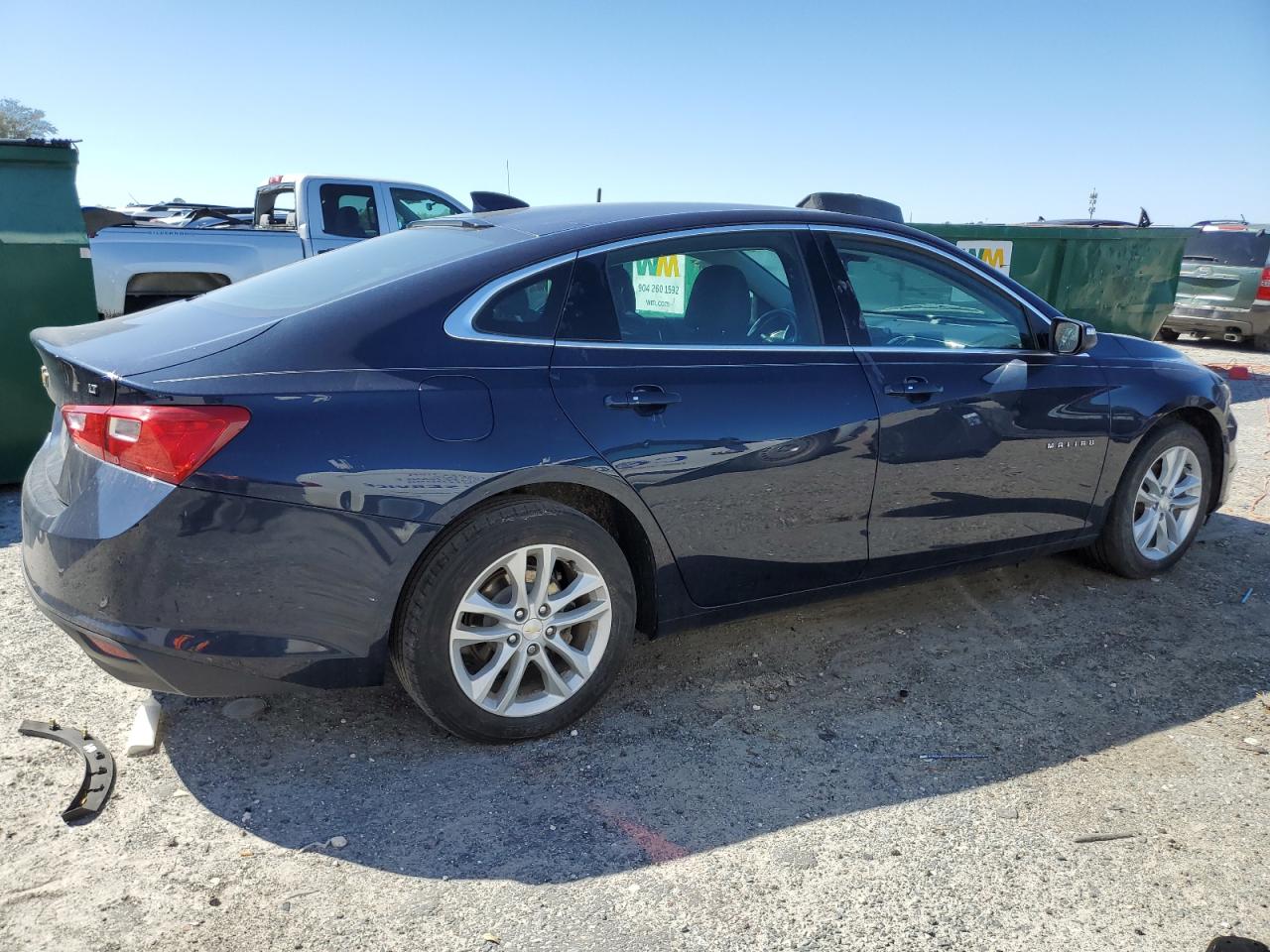 2018 Chevrolet Malibu VIN 1G1ZD5ST8JF191027 Copart auction photo, water/flood damage thumbnail 3