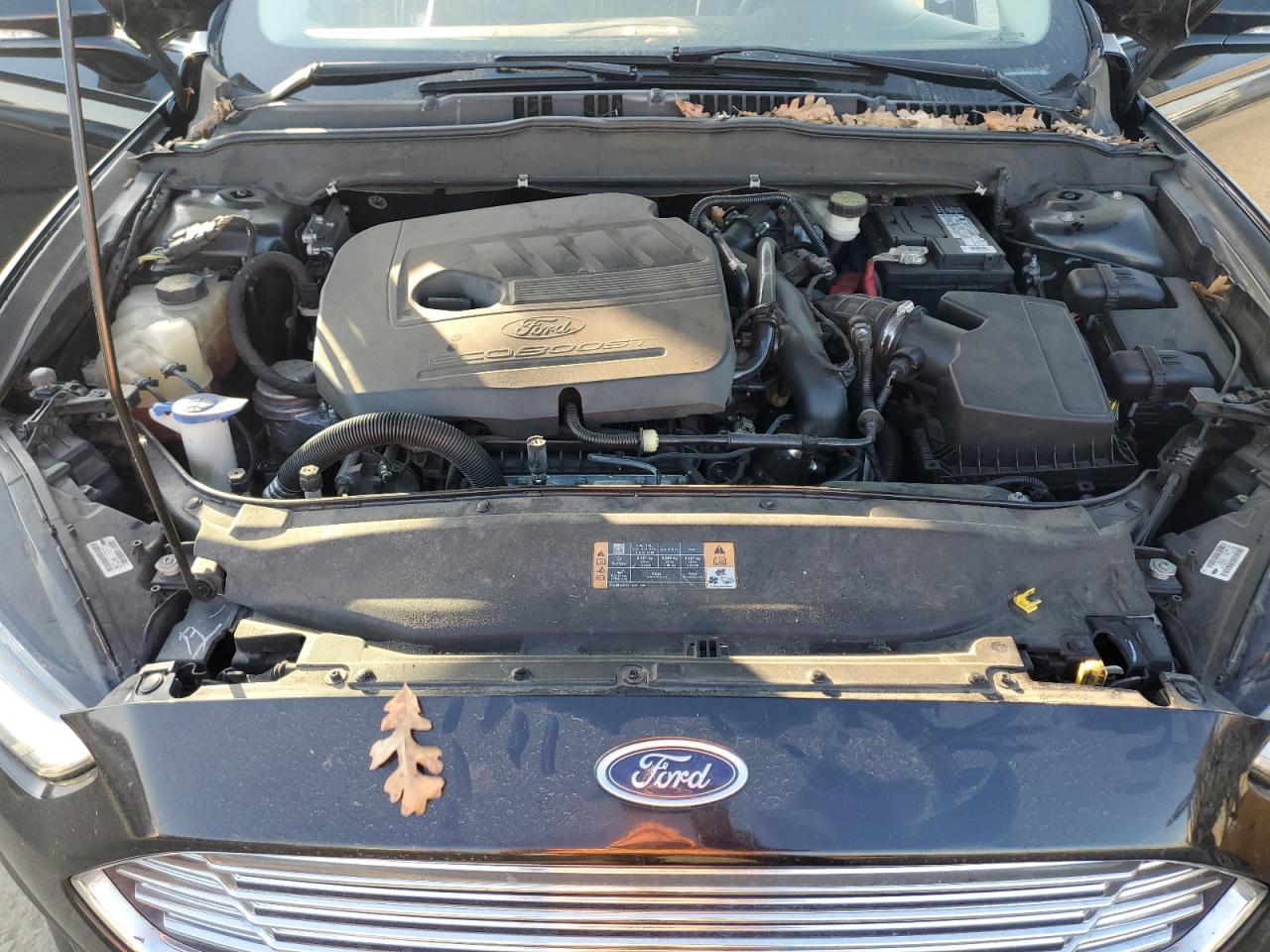 2014 Ford Fusion VIN 3FA6P0HD8ER262195 Copart auction photo, rear end damage thumbnail 11
