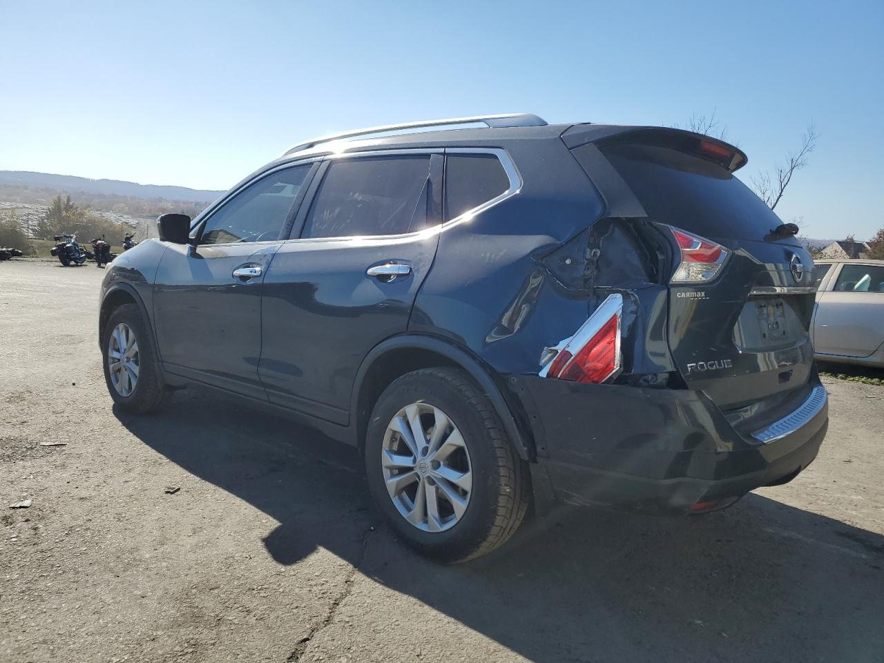 2016 Nissan Rogue VIN JN8AT2MV1GW146075 Copart auction photo, rear end damage thumbnail 2