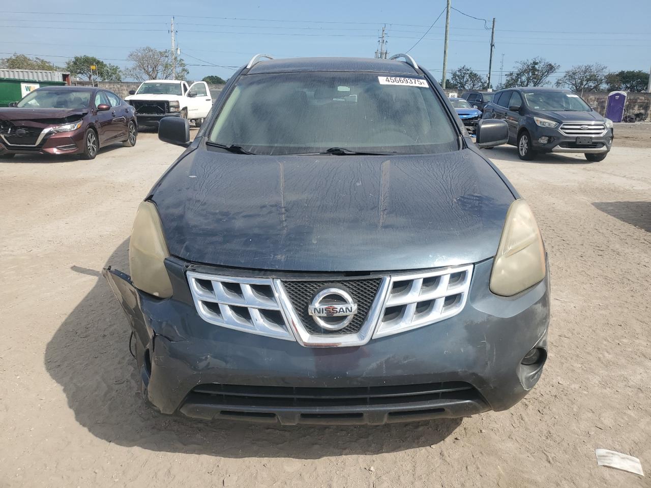 2014 Nissan Rogue VIN JN8AS5MT6EW624071 Copart auction photo, all over damage thumbnail 5