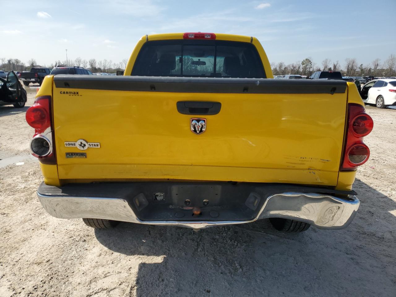 2008 Dodge RAM VIN 1D7HA18N18S612087 Copart auction photo, rear end / minor dent/scratches damage thumbnail 6