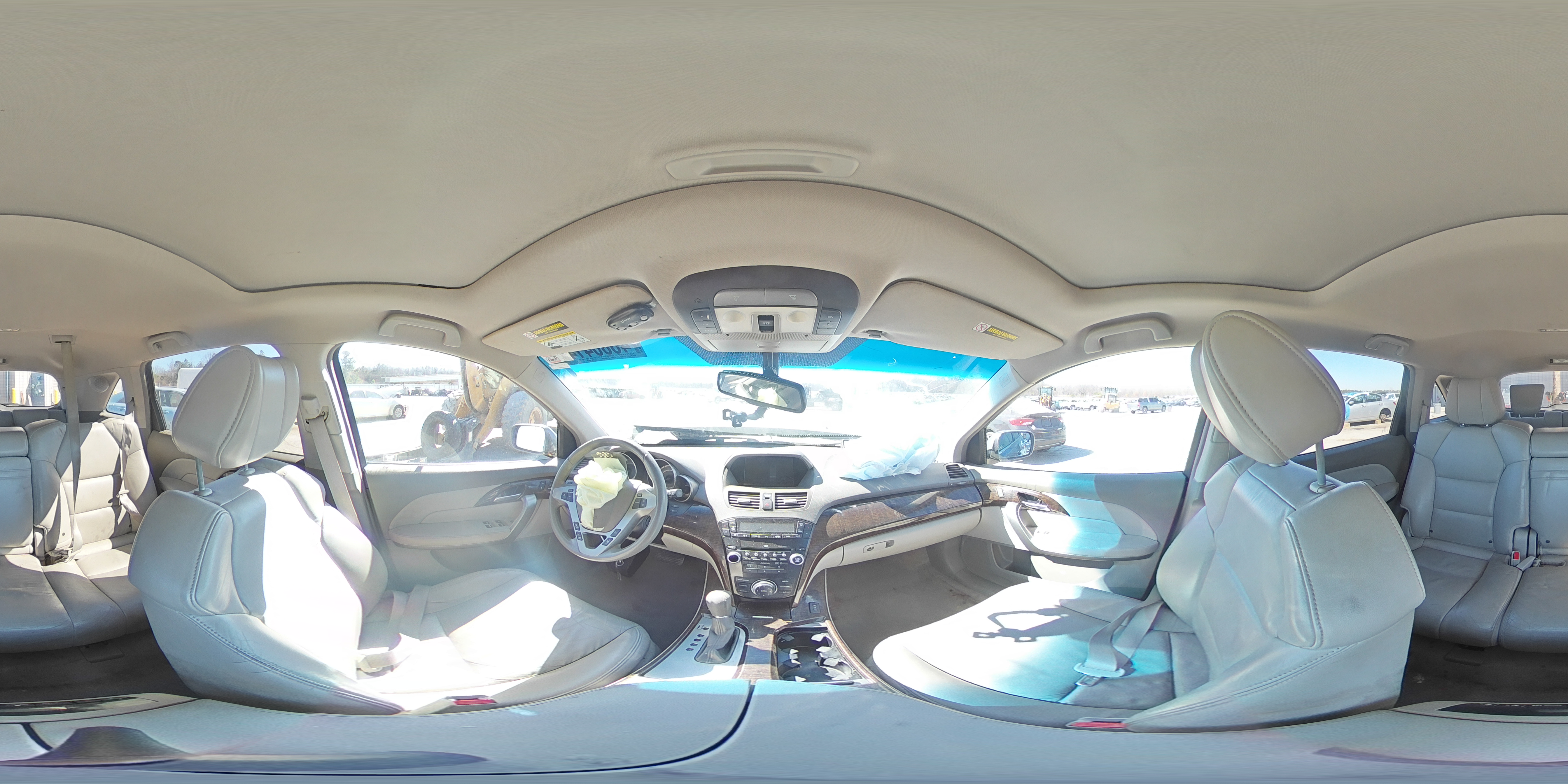 2012 Acura MDX VIN 2HNYD2H32CH526576 Copart auction photo, front end damage thumbnail 16