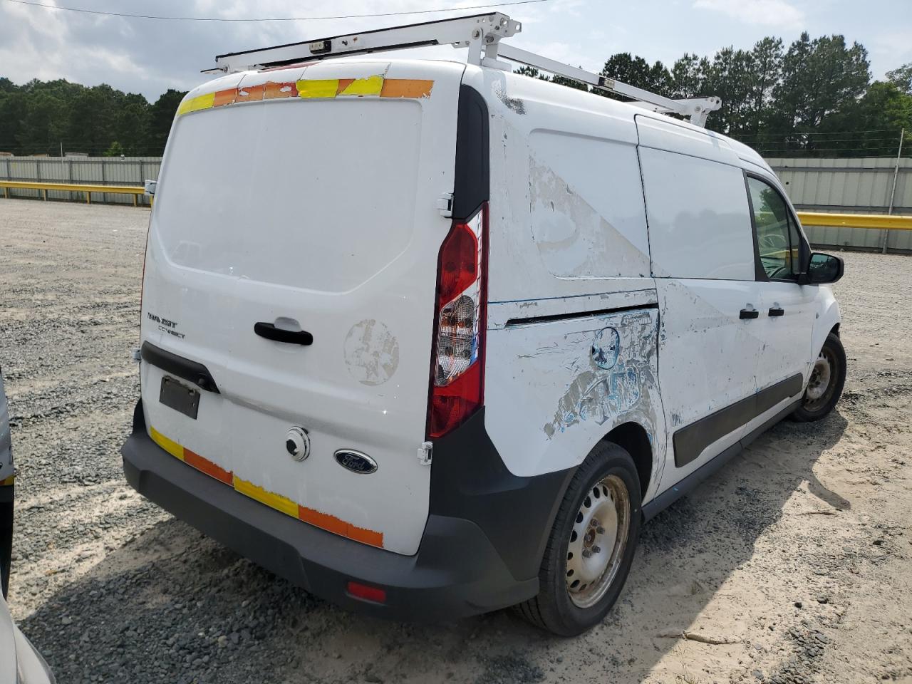 2014 Ford Transit VIN NM0LS7E74E1162010 Copart auction photo, side damage thumbnail 3