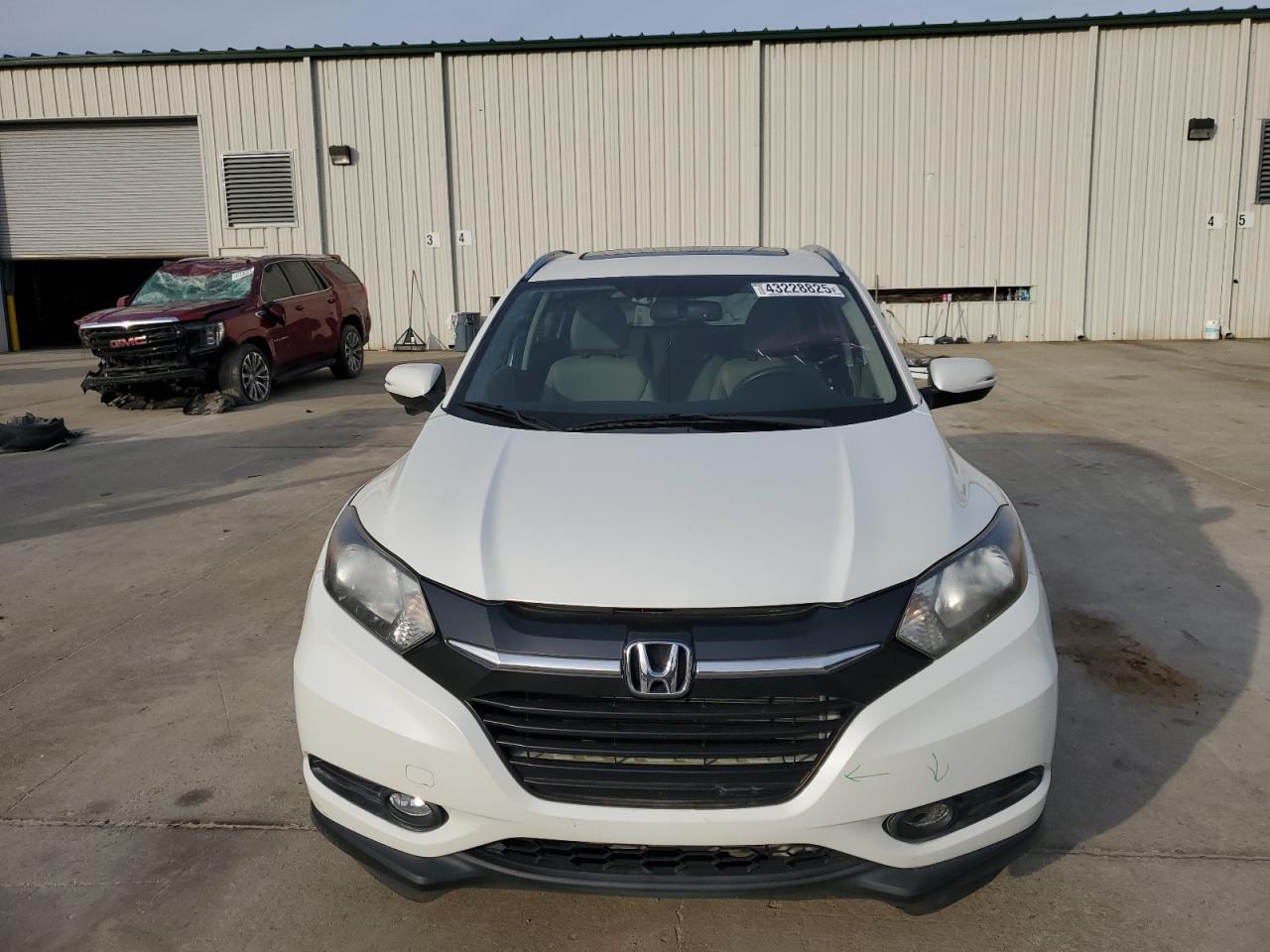 2016 Honda HR-V VIN 3CZRU5H79GM738925 Copart auction photo, rear end damage thumbnail 5