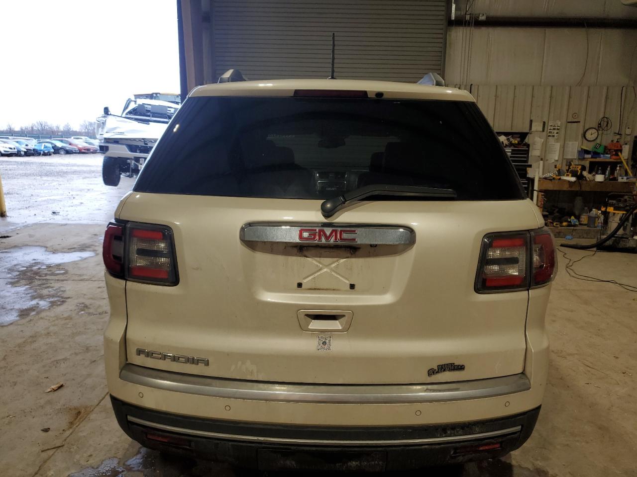 2014 GMC Acadia VIN 1GKKRRKD3EJ110582 Copart auction photo, side damage thumbnail 6