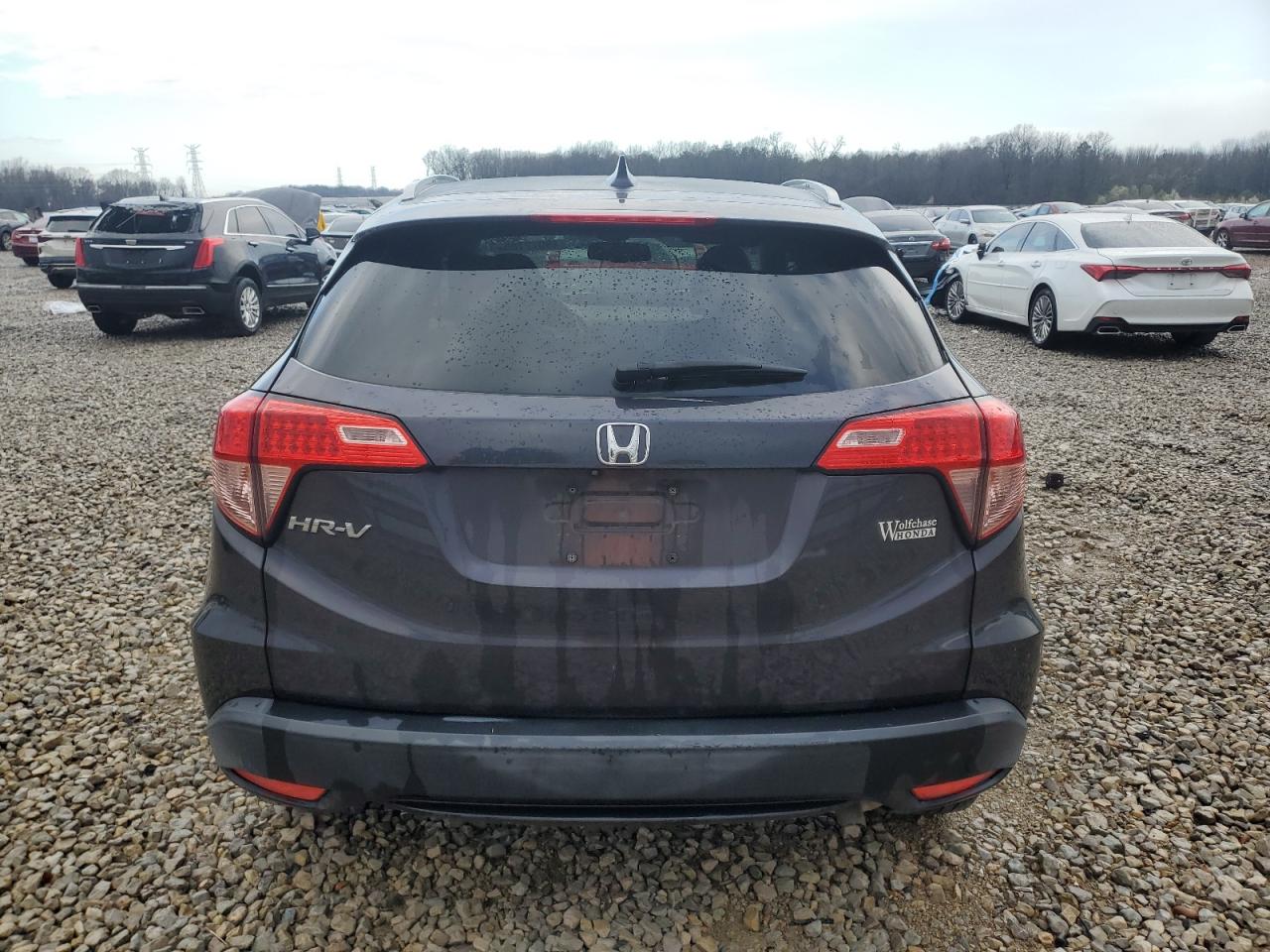2017 Honda HR-V VIN 3CZRU5H76HM712414 Copart auction photo, front end damage thumbnail 6