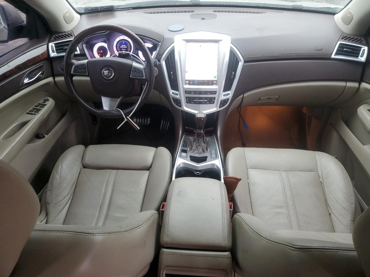 2010 Cadillac SRX VIN 3GYFNDEY3AS644016 Copart auction photo, front end damage thumbnail 8