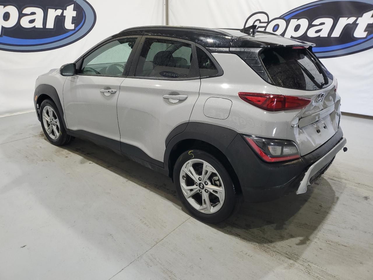 2023 Hyundai Kona VIN KM8K6CAB7PU993987 Copart auction photo, rear end / front end damage thumbnail 2
