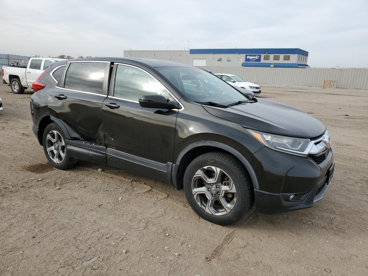 2017 Honda CR-V VIN 2HKRW2H58HH617999 Copart auction photo, side damage thumbnail 4