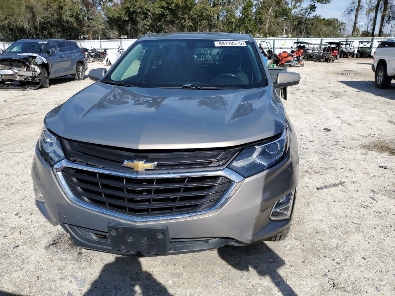 2018 Chevrolet Equinox VIN 3GNAXUEU1JS538212 Copart auction photo, front end damage thumbnail 5