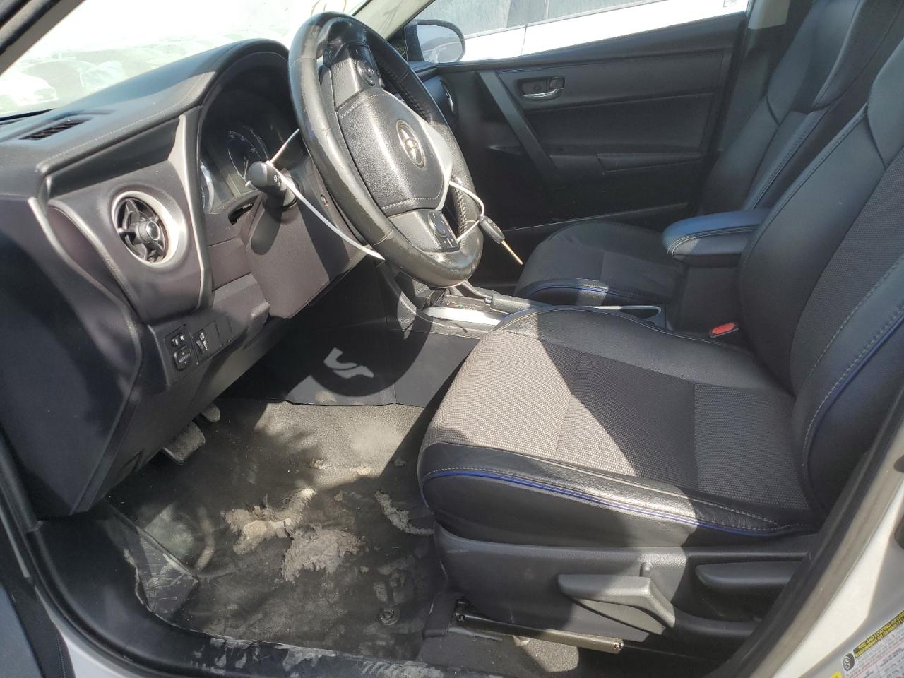 2017 Toyota Corolla VIN 2T1BURHE9HC783080 Copart auction photo, front end / side damage thumbnail 7