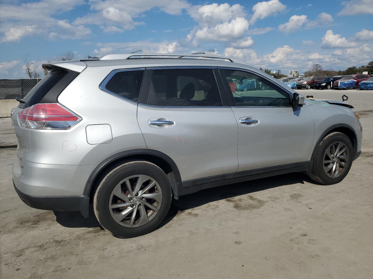2014 Nissan Rogue VIN 5N1AT2MT8EC809100 Copart auction photo, front end damage thumbnail 3