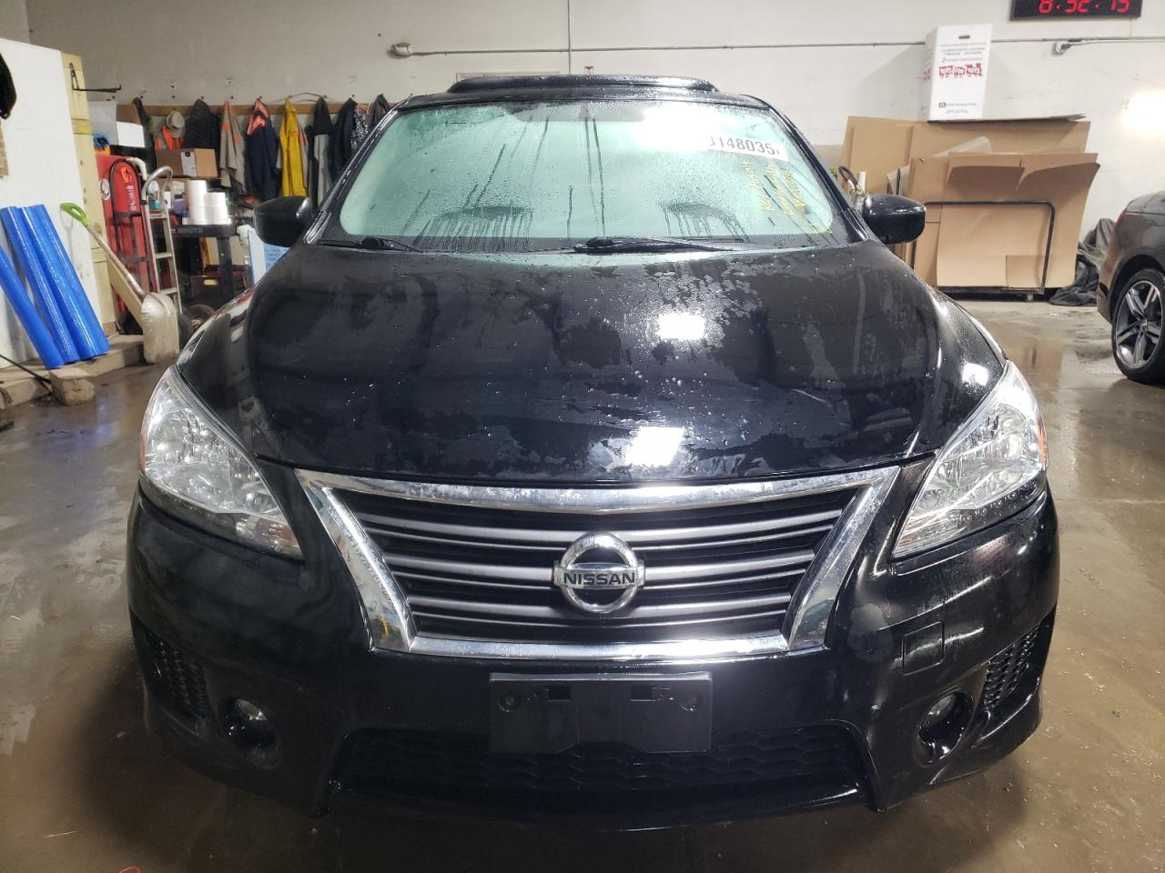 2013 Nissan Sentra VIN 3N1AB7AP1DL745175 Copart auction photo, rear end damage thumbnail 5