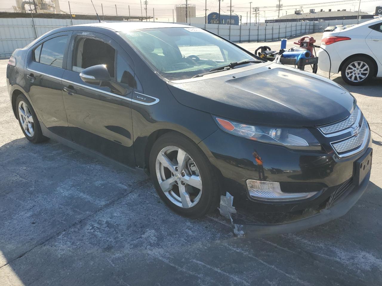 2014 Chevrolet Volt VIN 1G1RE6E44EU138589 Copart auction photo, all over damage thumbnail 4