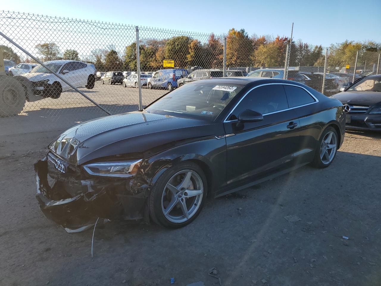 2019 Audi A5 VIN WAUTNAF59KA007238