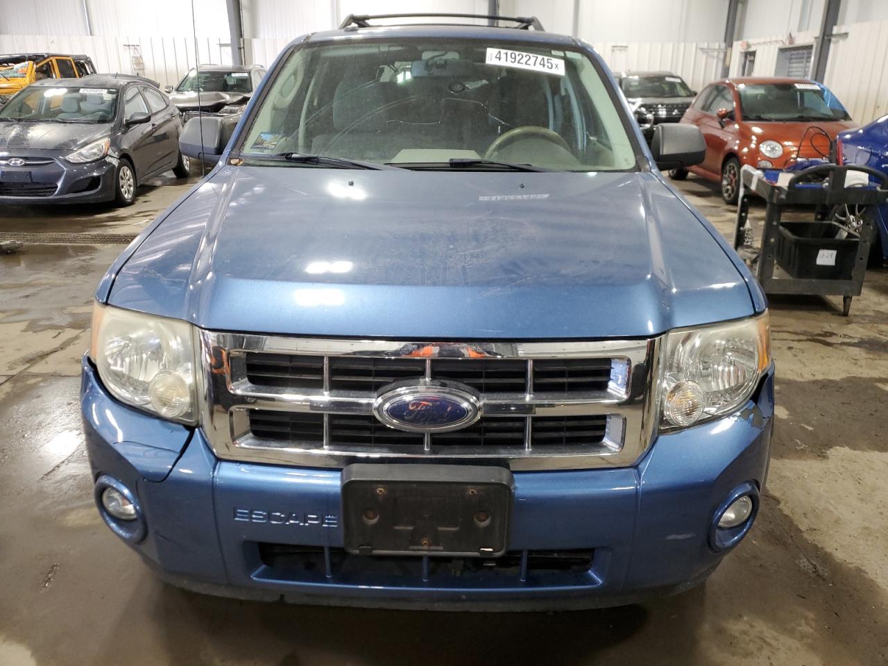 2009 Ford Escape VIN 1FMCU93GX9KA81312 Copart auction photo, mechanical damage thumbnail 5