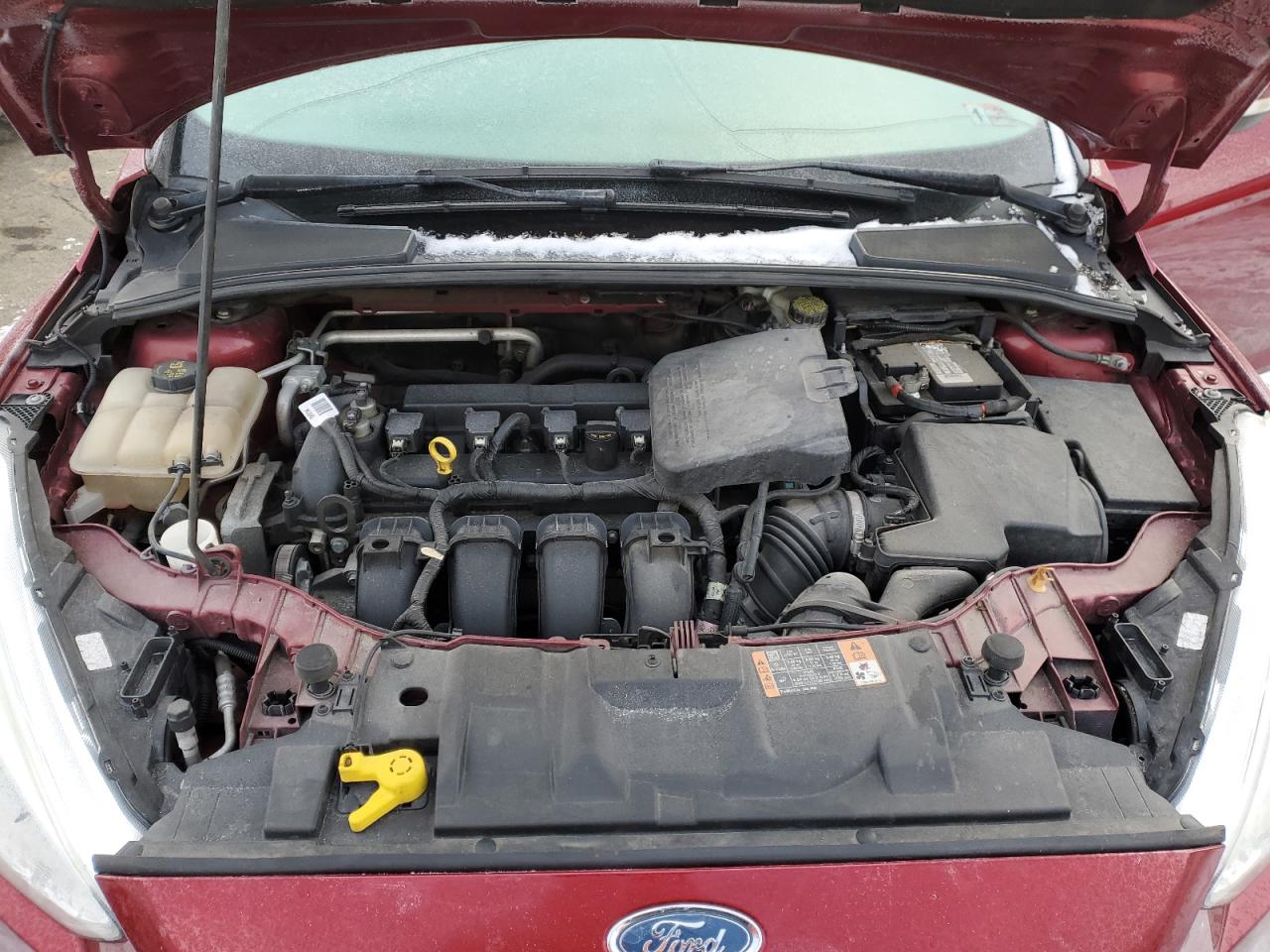 2016 Ford Focus VIN 1FADP3F27GL314024 Copart auction photo, front end damage thumbnail 11