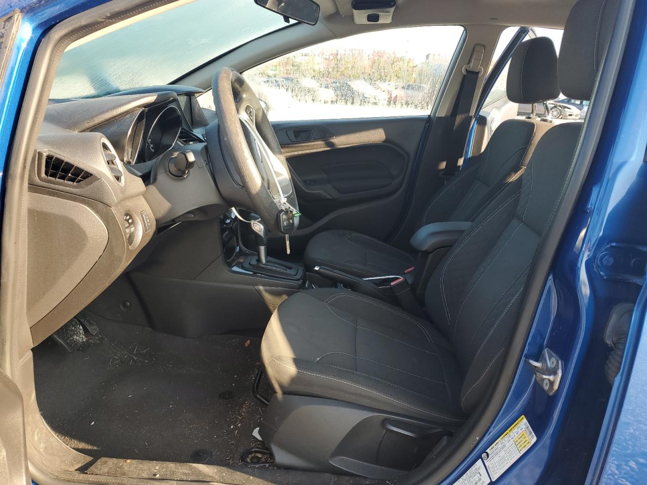 2019 Ford Fiesta VIN 3FADP4EJ1KM123432 Copart auction photo, front end damage thumbnail 7