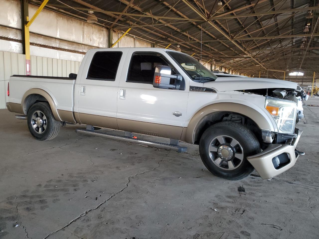 2011 Ford F250 VIN 1FT7W2A63BEC20668 Copart auction photo, front end damage thumbnail 4