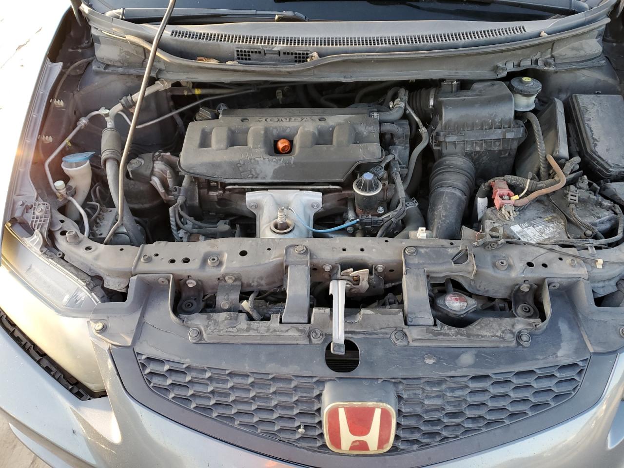 2012 Honda Civic VIN 2HGFG3B5XCH556558 Copart auction photo, side damage thumbnail 11