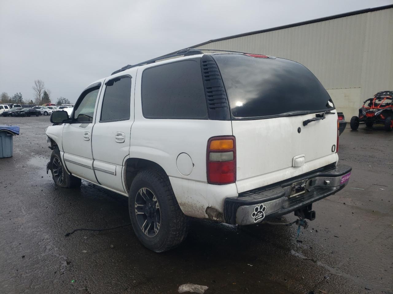 2001 Chevrolet Tahoe VIN 1GNEK13T81R201211 Copart auction photo, front end damage thumbnail 3