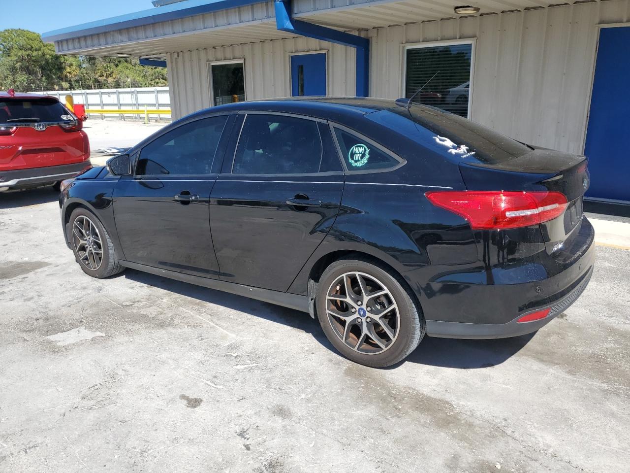 2018 Ford Focus VIN 1FADP3H2XJL235404 Copart auction photo, front end / side damage thumbnail 2