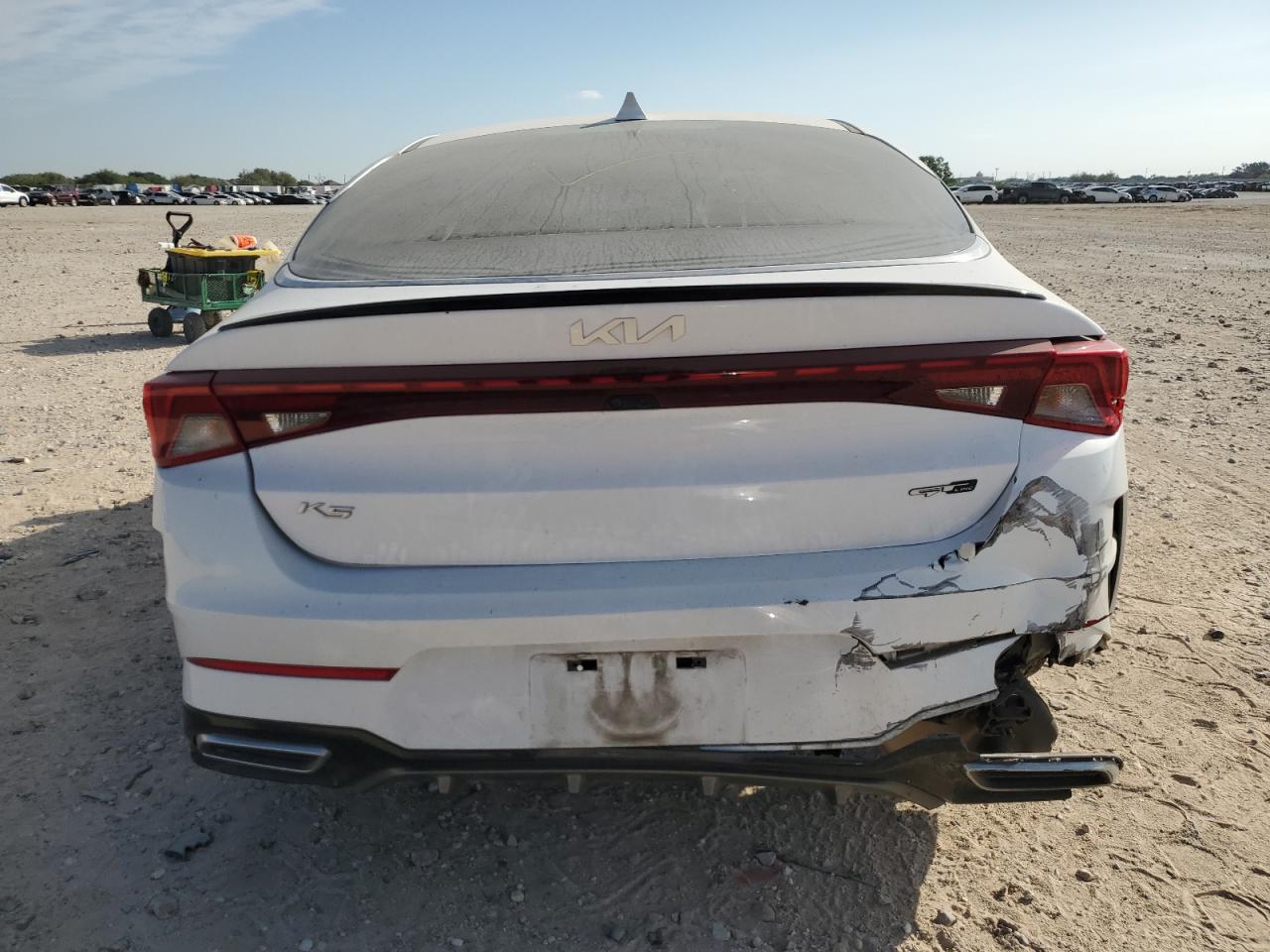 2022 KIA K5 VIN 5XXG64J28NG130473 Copart auction photo, front end / rear end damage thumbnail 6