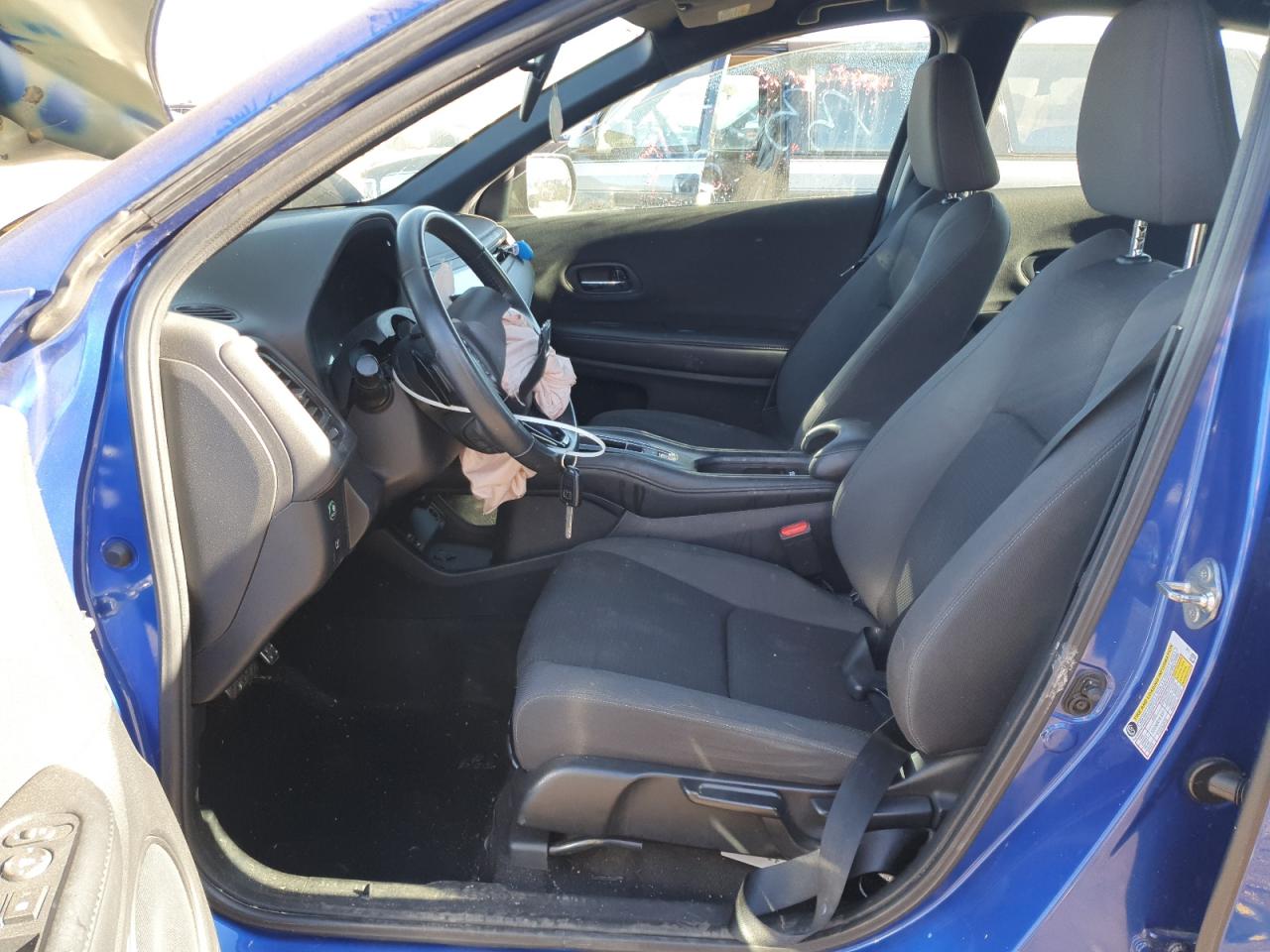 2019 Honda HR-V VIN 3CZRU6H13KG720008 Copart auction photo, front end damage thumbnail 7