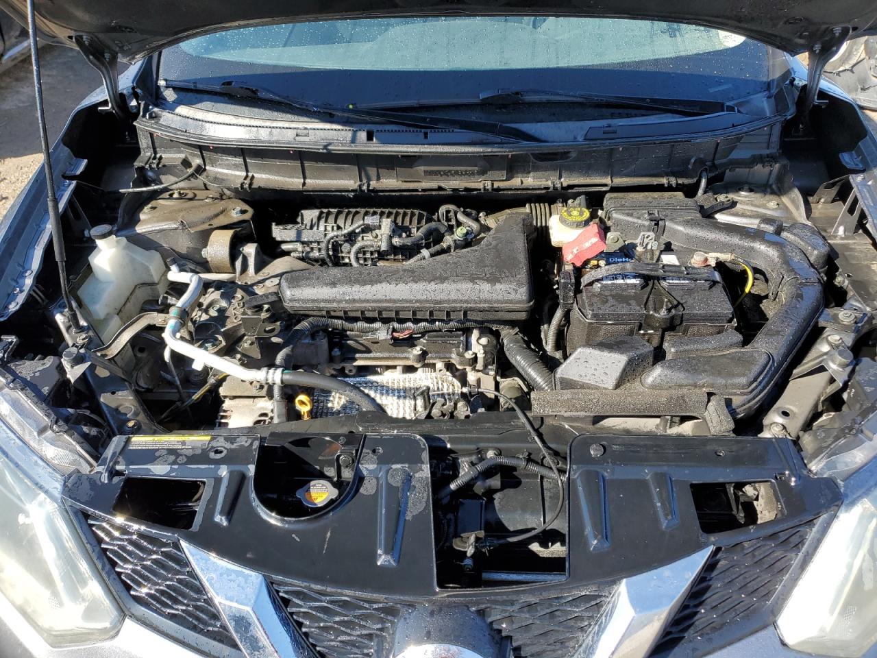 2016 Nissan Rogue VIN KNMAT2MV2GP646025 Copart auction photo, front end / side damage thumbnail 12