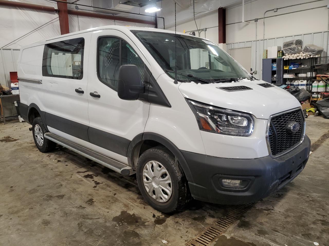 2023 Ford Transit VIN 1FTBR1Y88PKA51453 Copart auction photo, side / rear end damage thumbnail 4