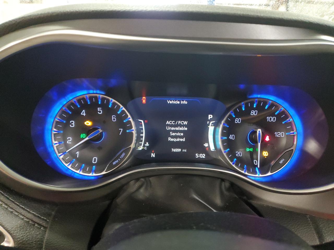 2019 Chrysler Pacifica VIN 2C4RC1GG3KR655575 Copart auction photo, front end damage thumbnail 9
